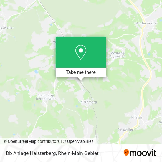 Карта Db Anlage Heisterberg