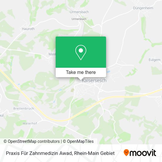 Карта Praxis Für Zahnmedizin Awad