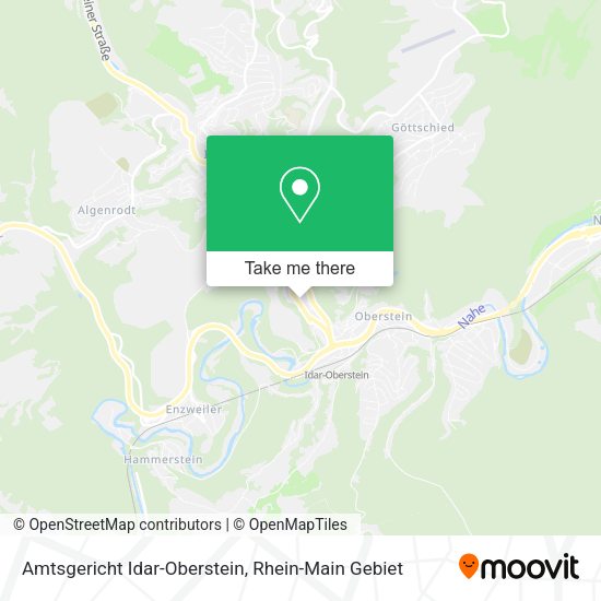 Карта Amtsgericht Idar-Oberstein