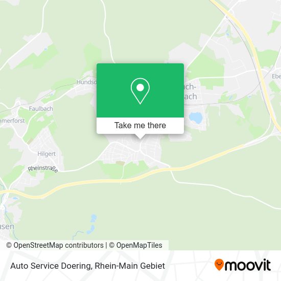 Карта Auto Service Doering