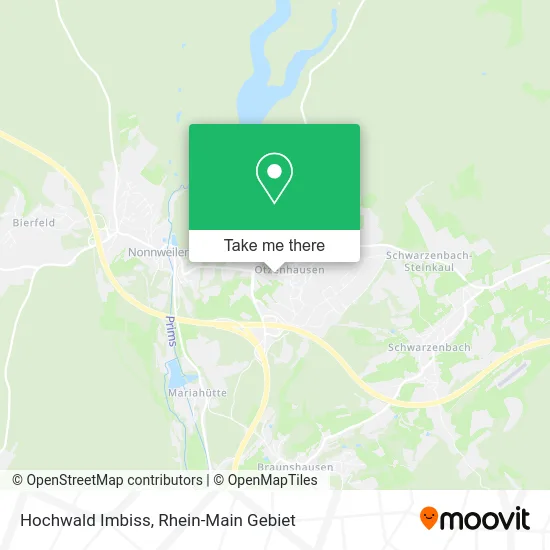 Hochwald Imbiss map