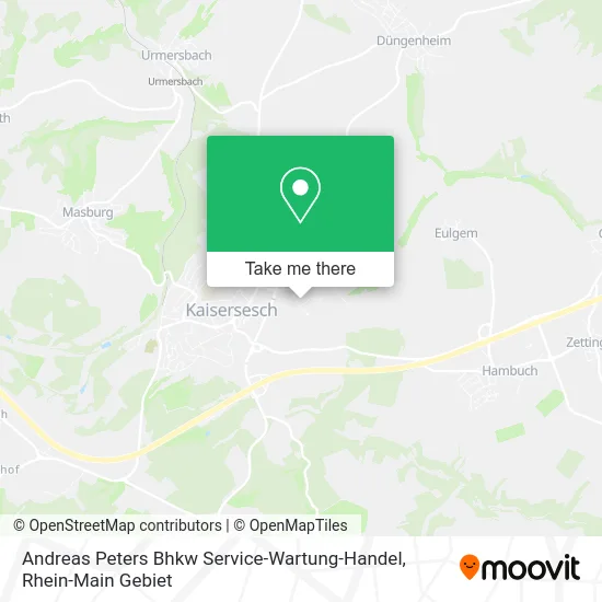 Карта Andreas Peters Bhkw Service-Wartung-Handel