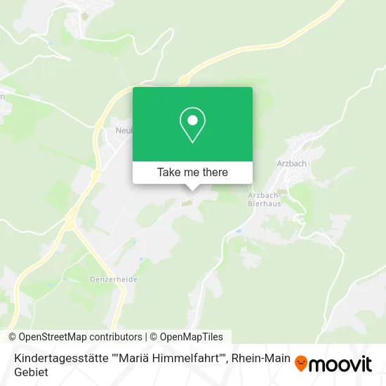 Карта Kindertagesstätte ""Mariä Himmelfahrt""