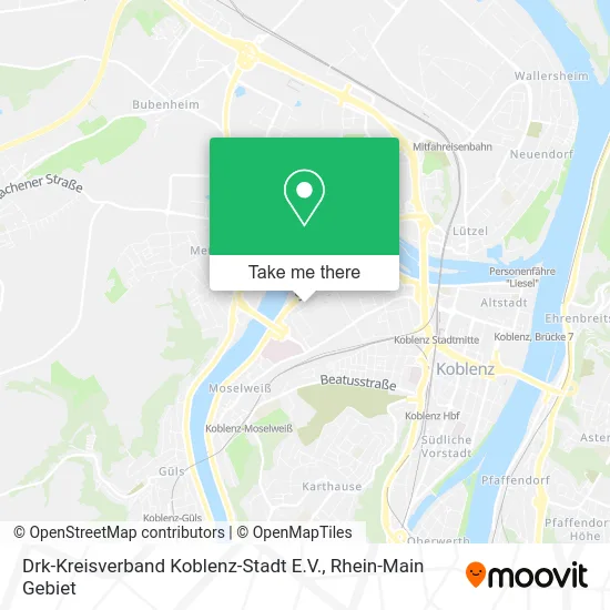 Карта Drk-Kreisverband Koblenz-Stadt E.V.