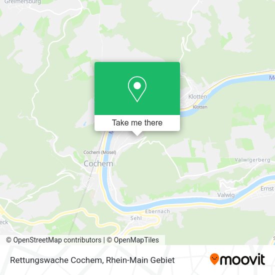 Карта Rettungswache Cochem