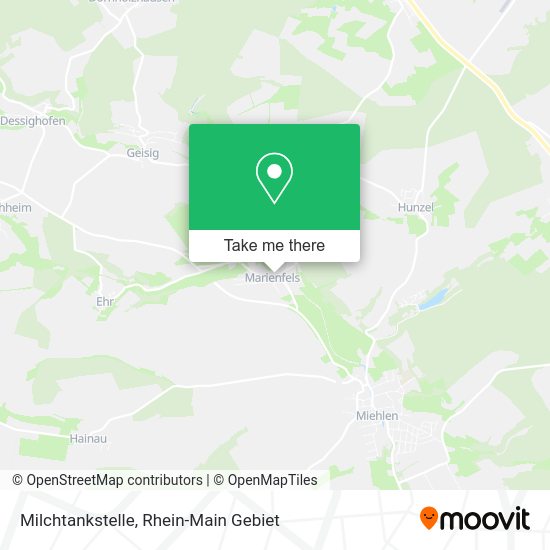 Карта Milchtankstelle