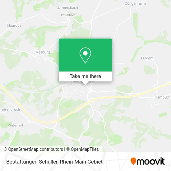 Карта Bestattungen Schüller