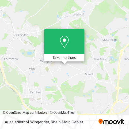 Карта Aussiedlerhof Wingender