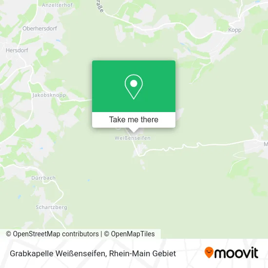Карта Grabkapelle Weißenseifen