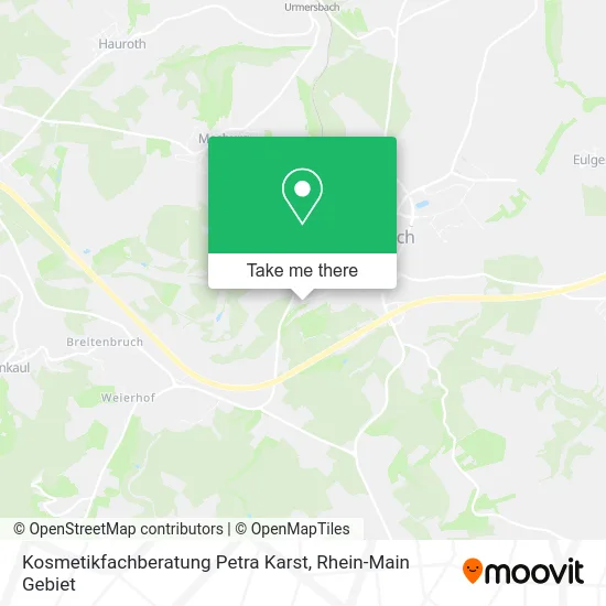 Карта Kosmetikfachberatung Petra Karst
