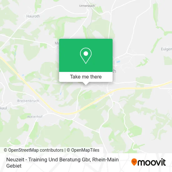 Карта Neuzeit - Training Und Beratung Gbr