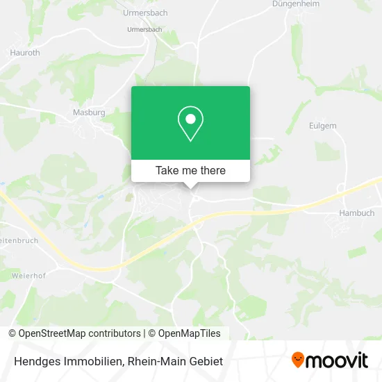 Карта Hendges Immobilien