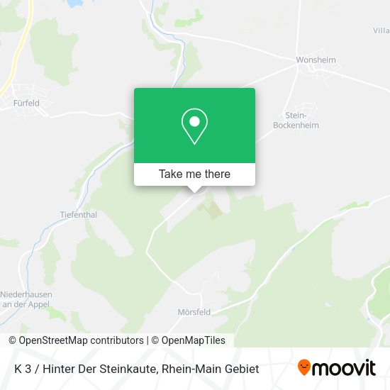 Карта K 3 / Hinter Der Steinkaute