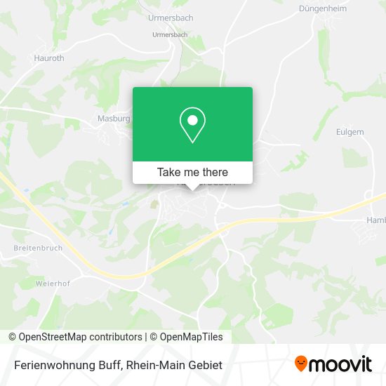 Карта Ferienwohnung Buff