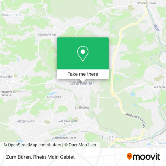 Карта Zum Bären