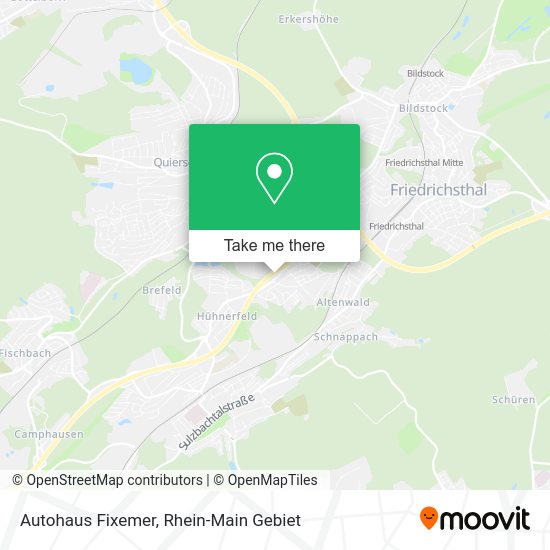 Карта Autohaus Fixemer
