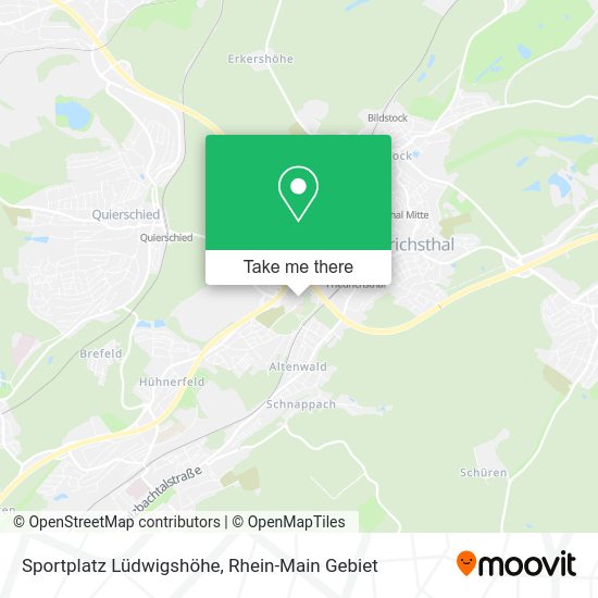Карта Sportplatz Lüdwigshöhe