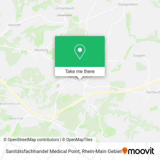 Sanitätsfachhandel Medical Point map