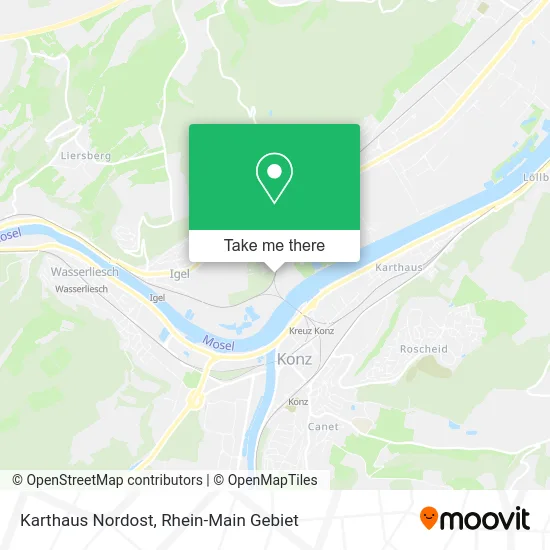 Карта Karthaus Nordost