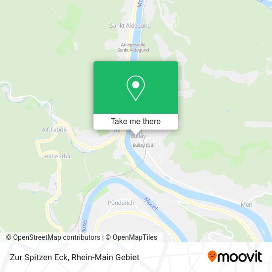 Карта Zur Spitzen Eck