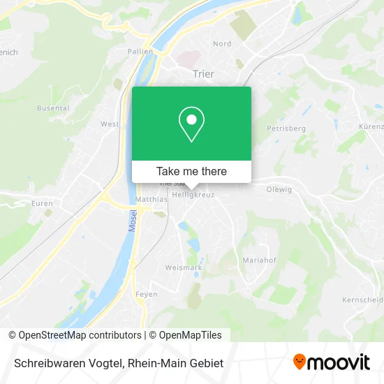 Карта Schreibwaren Vogtel