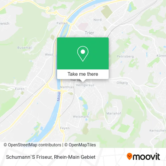 Карта Schumann`S Friseur
