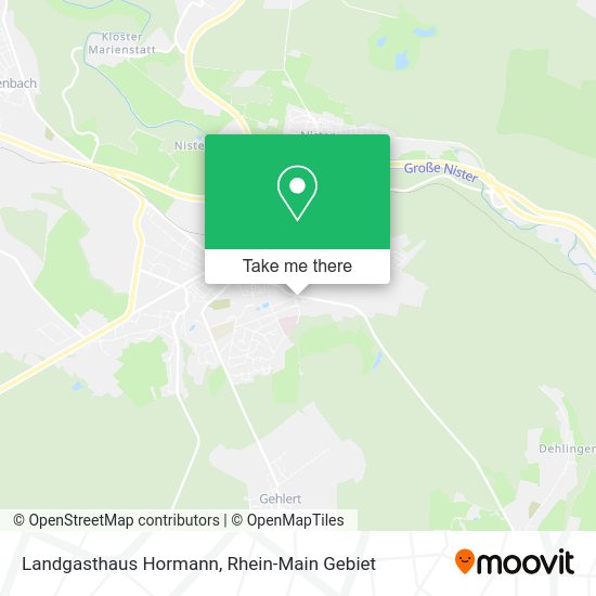 Карта Landgasthaus Hormann