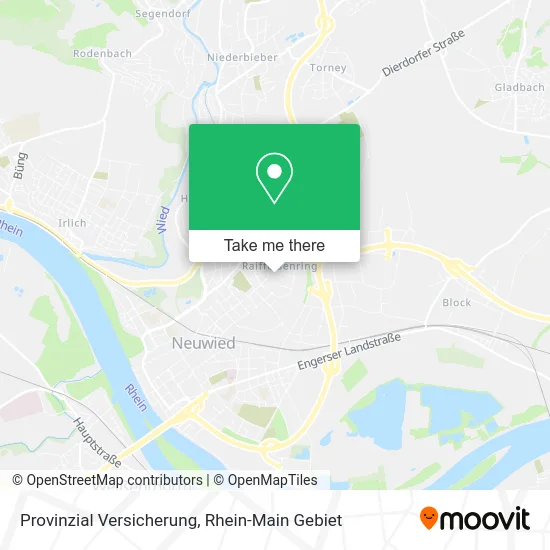 Карта Provinzial Versicherung