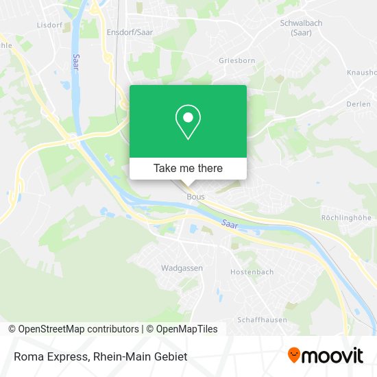 Карта Roma Express
