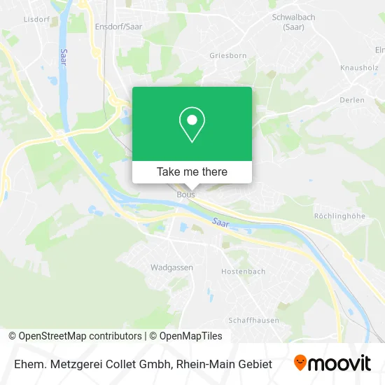 Карта Ehem. Metzgerei Collet Gmbh