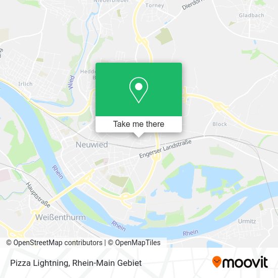 Карта Pizza Lightning