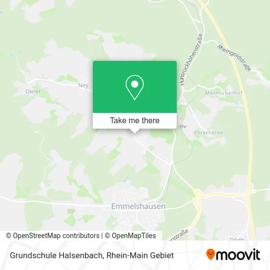 Карта Grundschule Halsenbach