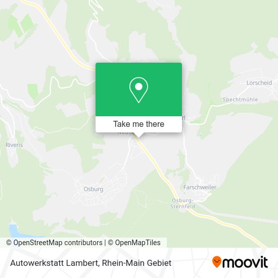 Карта Autowerkstatt Lambert