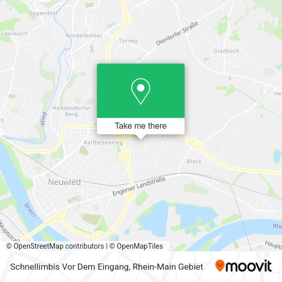 Карта Schnellimbis Vor Dem Eingang