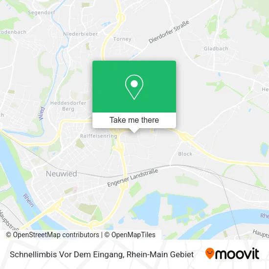Карта Schnellimbis Vor Dem Eingang