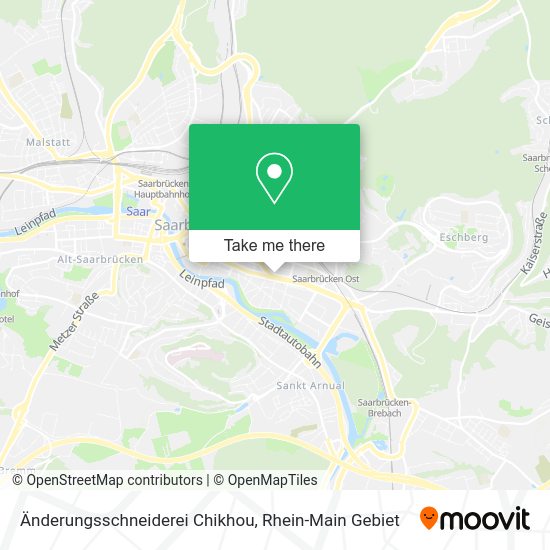 Карта Änderungsschneiderei Chikhou