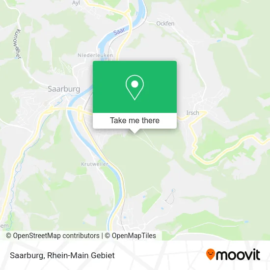 Карта Saarburg