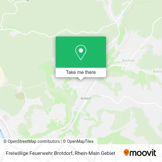 Карта Freiwillige Feuerwehr Brotdorf