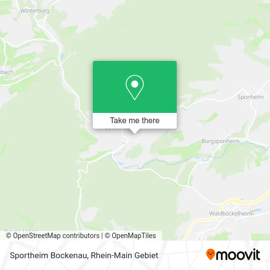 Карта Sportheim Bockenau