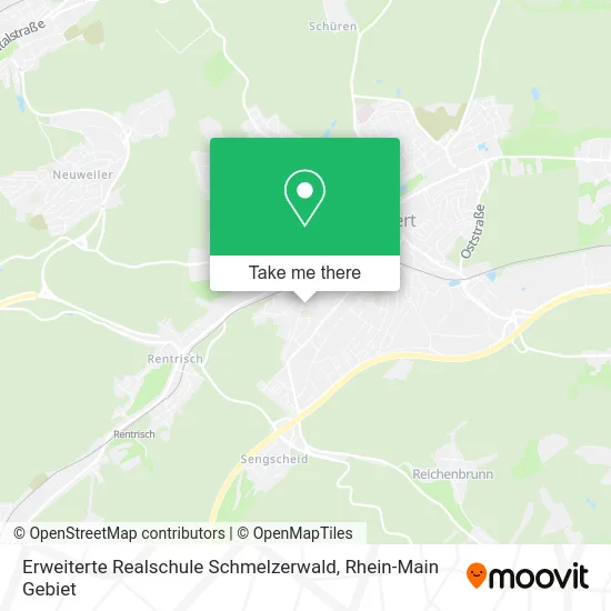 Карта Erweiterte Realschule Schmelzerwald