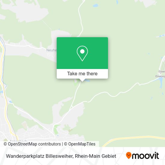 Карта Wanderparkplatz Billesweiher