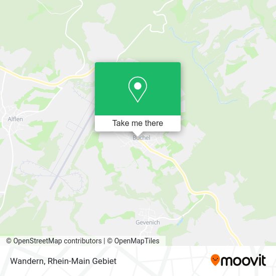 Карта Wandern