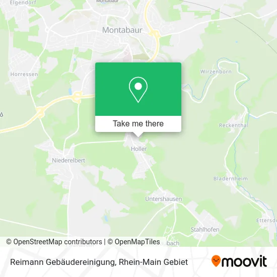 Карта Reimann Gebäudereinigung