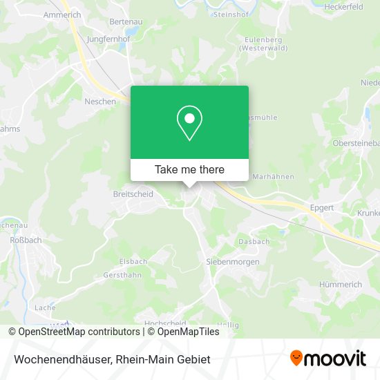 Карта Wochenendhäuser
