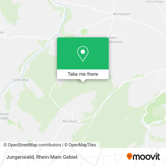 Карта Jungenwald