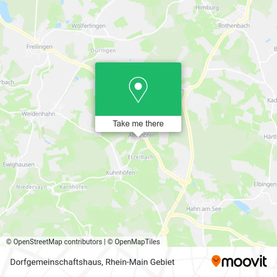 Карта Dorfgemeinschaftshaus