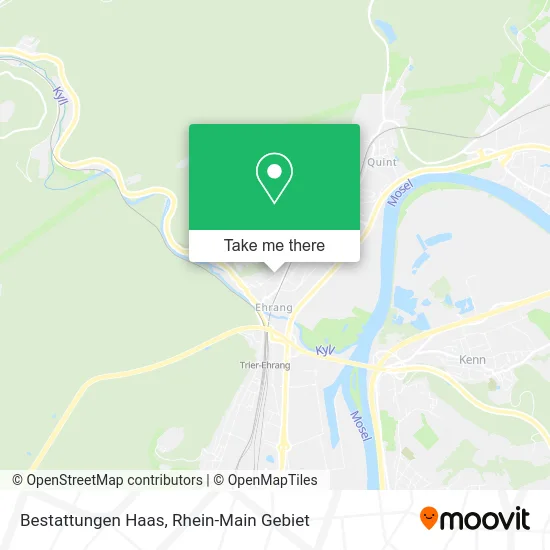Карта Bestattungen Haas