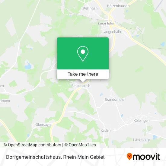 Карта Dorfgemeinschaftshaus