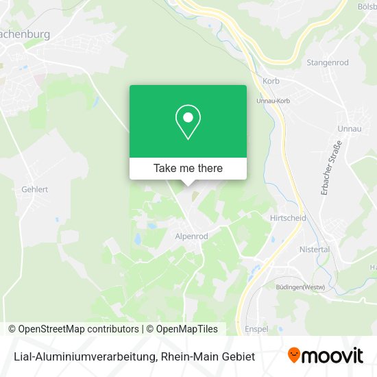 Карта Lial-Aluminiumverarbeitung