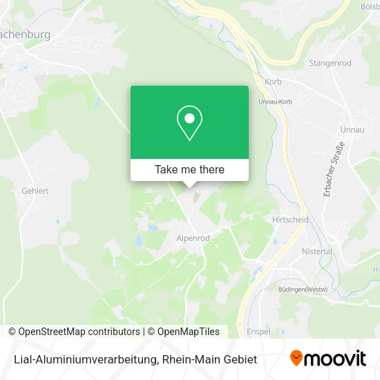 Карта Lial-Aluminiumverarbeitung